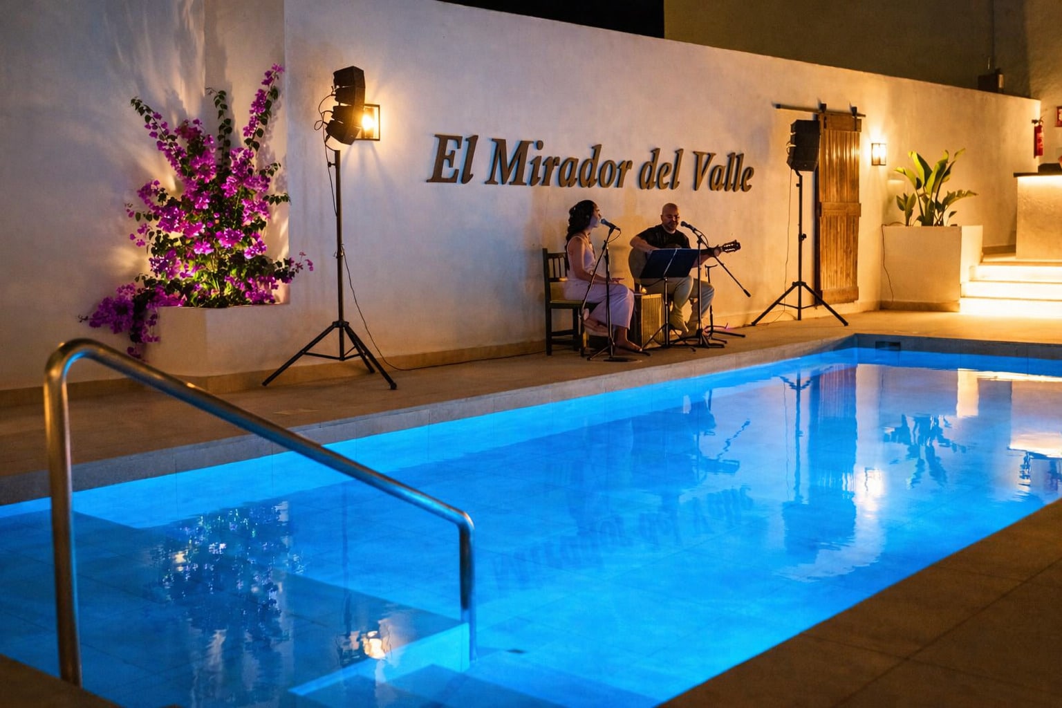 Conciertos de verano junto a la piscina